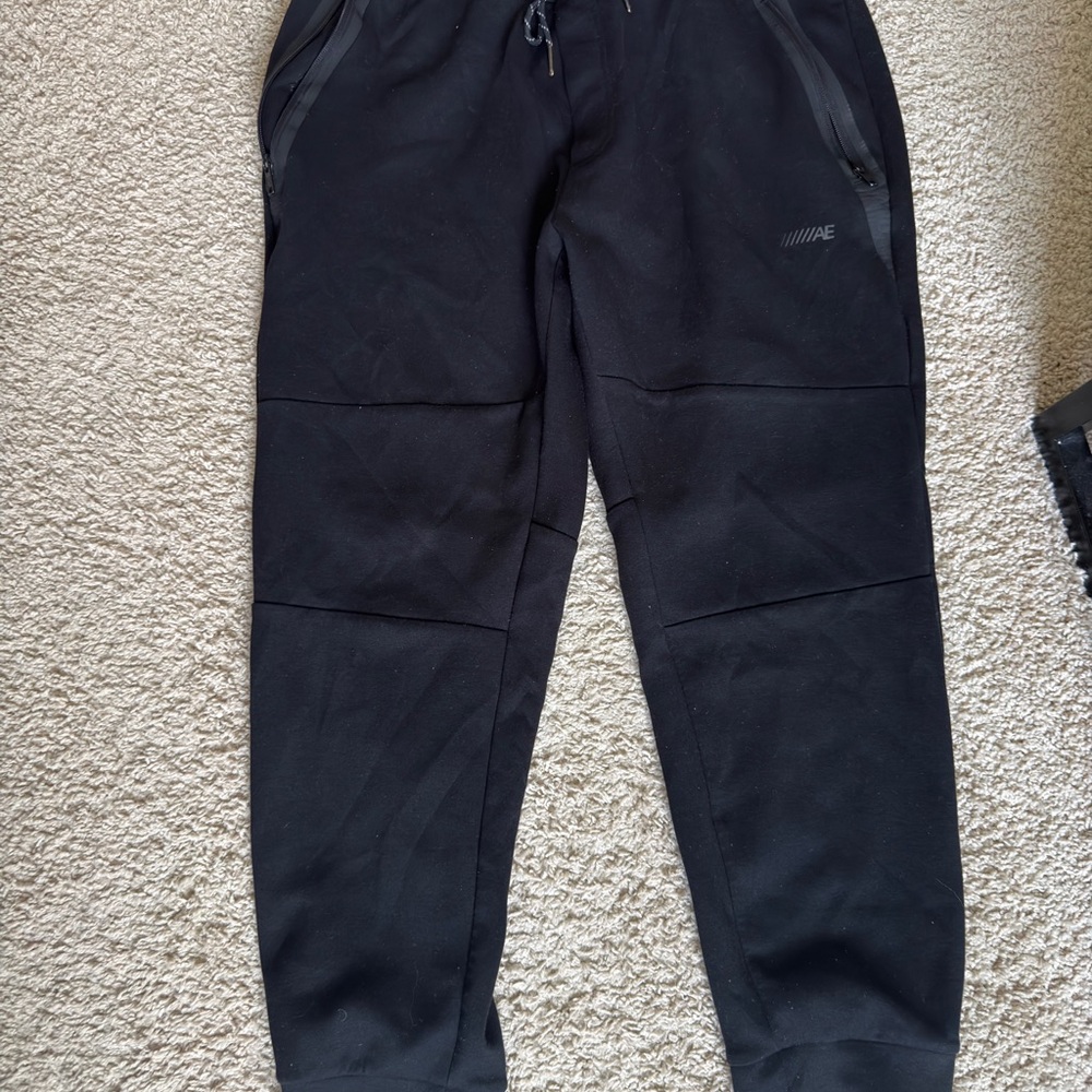 American Eagle Outfitters Black Men's Jogger Sweatpants